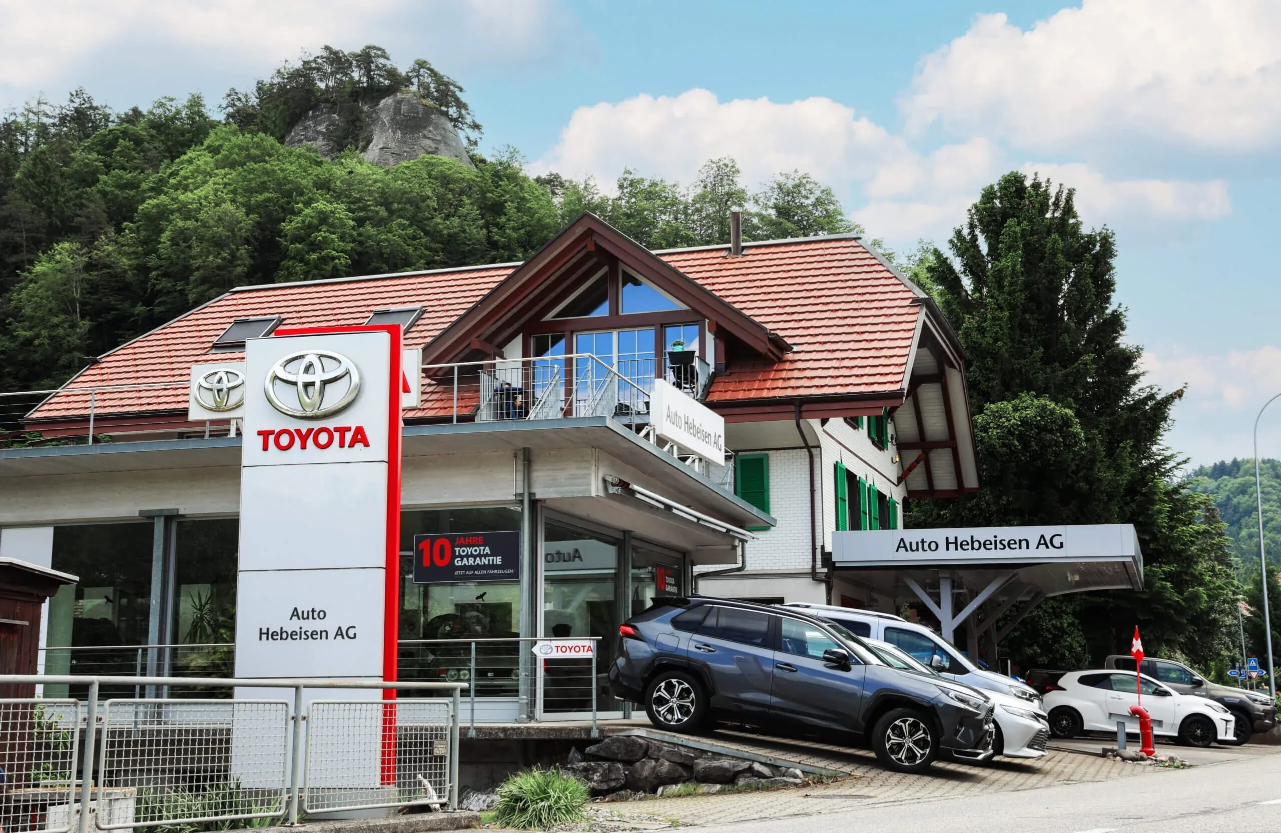 Auto Hebeisen AG – regionale Verbundenheit, Mobilität und Toyota Kompetenz.
